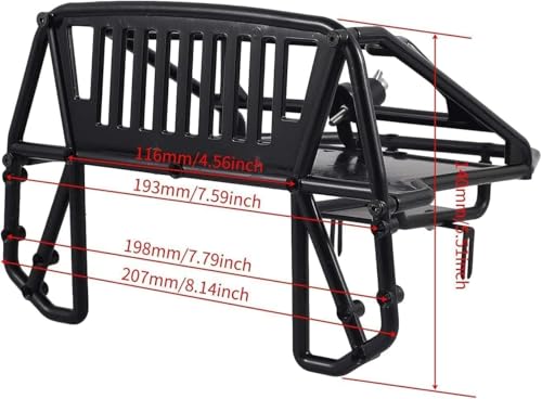 Carrosserie RC 1/10 idéale pour le franchissement de rochers en forêt avec AT4