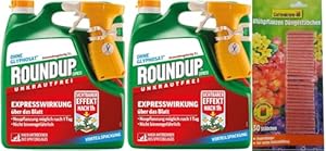 2 X 3l Roundup Express Sprühsystem Unkrautvernichter