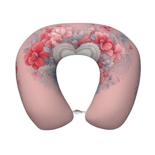Almohada de viaje espuma viscoelástica ajustable miniatura 1