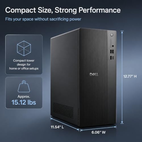 Dell Tower Desktop Computer, Intel Ultra 7 265F, 32GB RAM, 1TB SSD - image 7