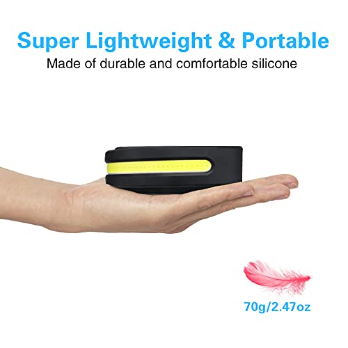Lampe frontale lumineuse COSOOS avec phare LED rechargeable 1000 lumens - 7