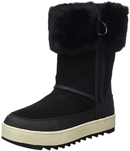 Koolaburra by UGG Women's Tynlee Fashion Boot, Black, 8 M US