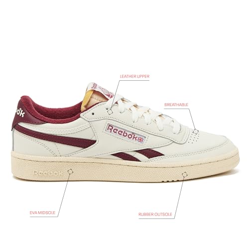 Image of Reebok Club C Revenge Vintage Sneakers for Men - Casual Tennis Mens Shoes