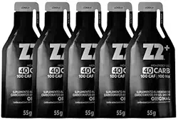 Z2+ Energy Gel Original - 100 Na - 100 CAF - Reposição de Energia Ultrarrápida - Suplemento Alimentar em Gel Líquido para Atletas de Alto Rendimento - Linha Load Up - Box 05 Sachês 55g Cada