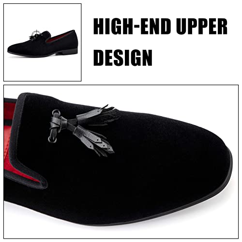 Image of JITAI Men's Fashion Loafers Wedding Shoes Loafers for Men Party Shoes