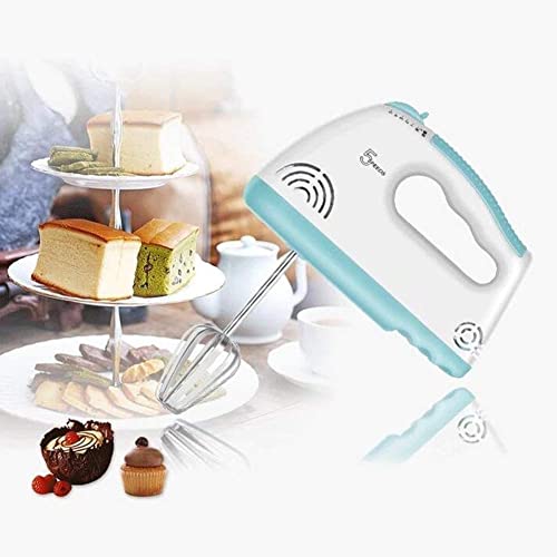 Elektrischer Handmixer 5-Gang Handrührgerät 220V, zum Backen von Kuchen in der Küche, Eiercreme, einschließlich… – Bild 3