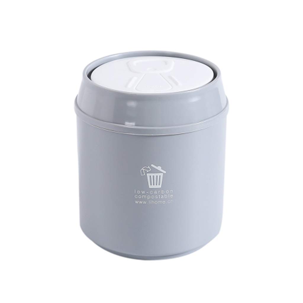 Mini poubelle de bureau avec couvercle anti-odeur pour trier vos petits déchets