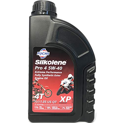 Fuchs Huile moteur Silkolene Pro 4 5W-40 XP 1 litre (huile moteur 4T).