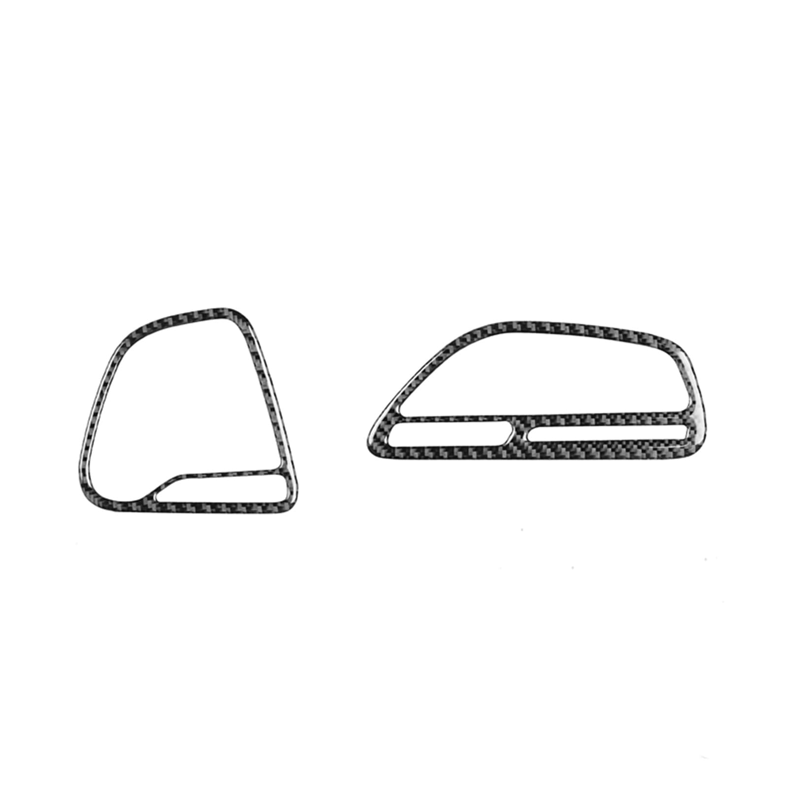 Dashboard Outlet Cover Compatible with Dodge for Challenger 2015-2022 LHD Car Side Air Vent Trim Frame Air Outlet Decorative Cover Sticker