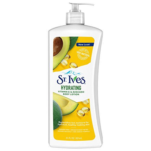 St. Ives Daily Hydrating Body Lotion, Vitamin E and Avocado 21 oz
