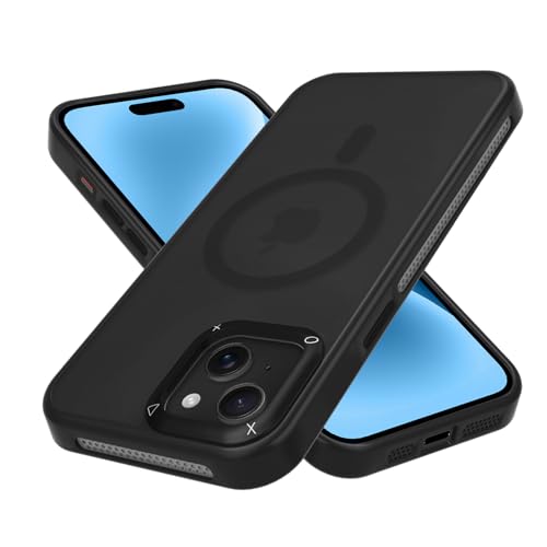 MIIFUBOO iPhone 15 MagSafeΉ P[XmċzfUCnϏՌ M ACtH 15 X}zP[X 炳G CX[dΉ Yی  wh~ ԍڃz_[Ή phone 15 Jo[ h~ ho h