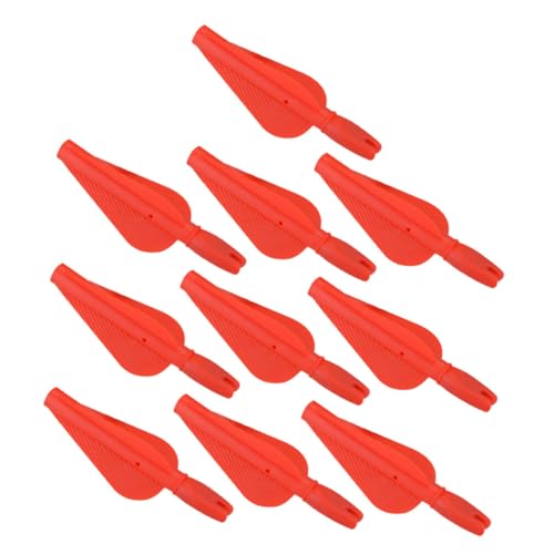 CORHAD 10pcs Arrow Nock Plastic Hunting Training Accessories Youth Archery Tail