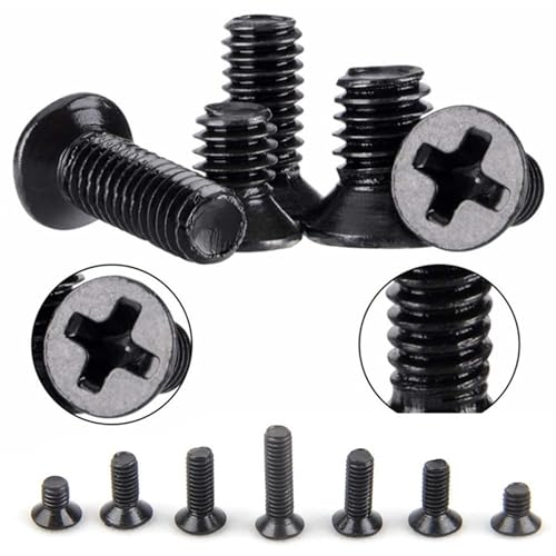 Image of Universal Laptop Screw Kit, Alloy Steel M2 M2.5 M3 Computer Screws Assortment for IBM, HP, Dell, Lenovo, Samsung, Sony, Electronics Repair Fastener Set - 500Pc (2026 Updated Models)