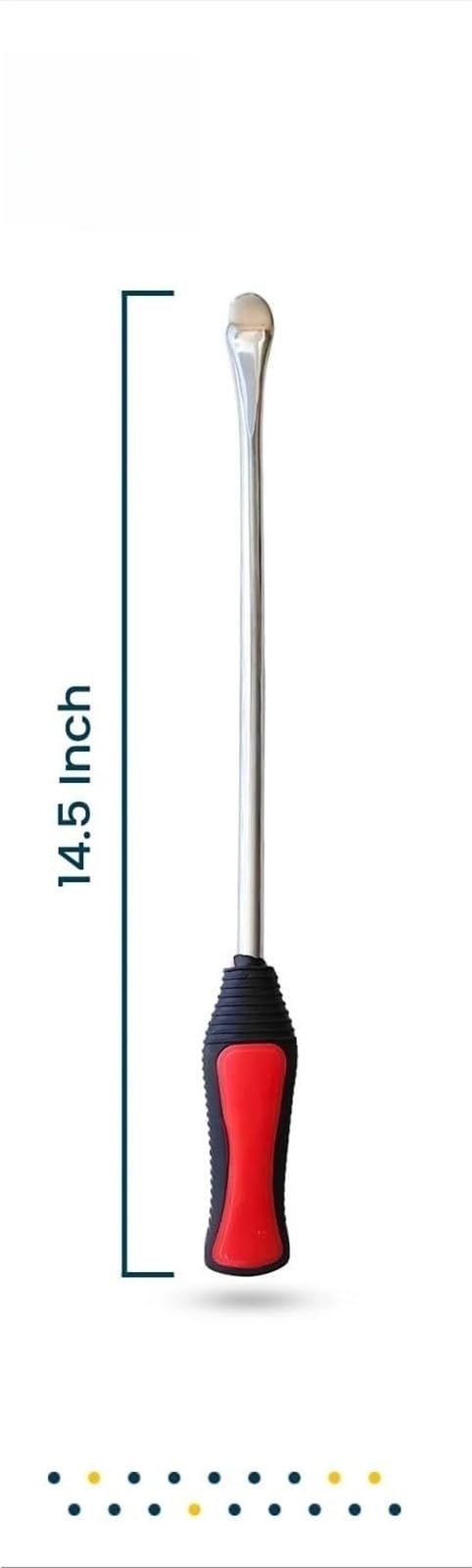 Fahrradreifenheber Reifeneisen-Löffel-Set | 37 cm Reifenwechsler Hebelstange Entferner Reparaturwerkzeug for Motorrad