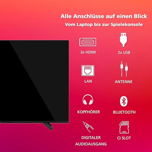 TELEFUNKEN 50 Zoll Fernseher Fire TV (4K UHD Smart TV, HDR Dolby Vision, Dolby Atmos, Triple-Tuner) XU50FO754S – Bild 4