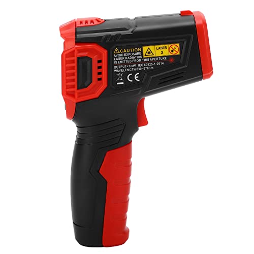 CHICIRIS Termómetro de Infrarrojo Industrial para Pistola de Temperatura de Cocción, Alarma de Luz de Sonido, Pantalla de Color -lcd, No Contactar
