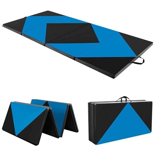 Venbytech for 8' Training Tumbling Gymnastics Gym Mat Thick Foam Fitness with Loop Fasteners