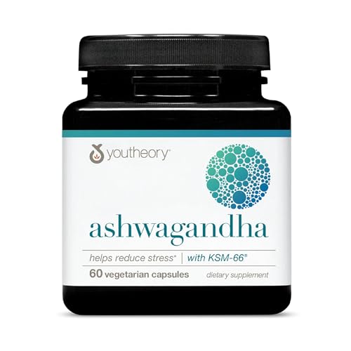 Youtheory ashwagandha - 1,000 mg - stress support supplement -