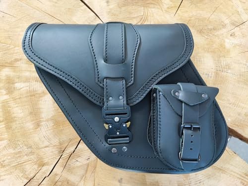 ORLETANOS Seitentasche Dynamite Blackline Links kompatibel mit Harley...