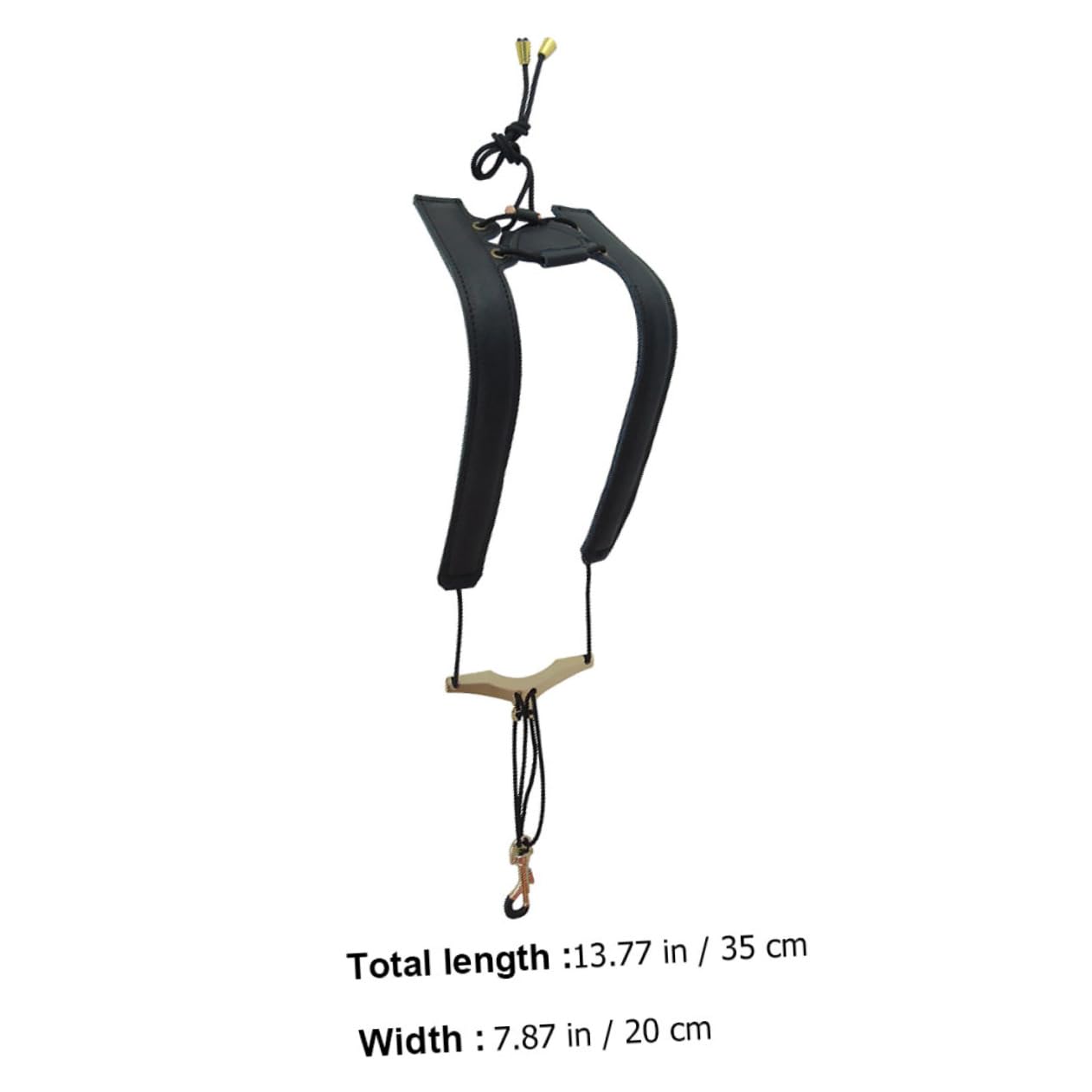 CIMAXIC Saxophone Neck Straps Sax Harness Professional Saxophone Shoulder Belt Soft and Comfortable Alto Te