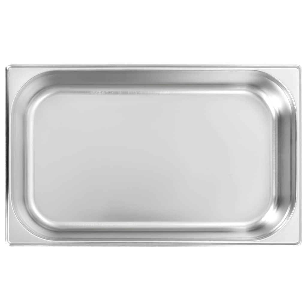 Bandejas Gastronorm 4 unidades GN 1/1 100 mm acero inoxidable ,Casa y jardín,Cocina y comedor,Accesorios para aparatos de cocina,Accesorios para mesas de vapor,Cubetas para mesas de vapor-50881