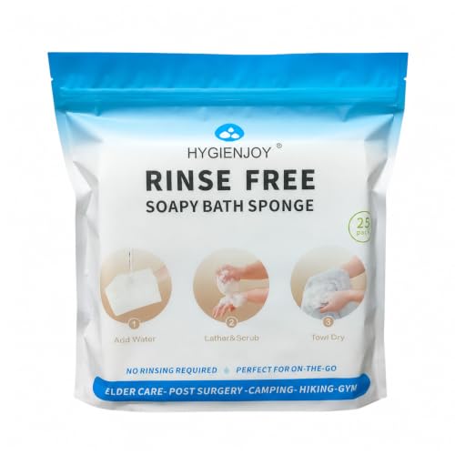 HYGIENJOY-21% Larger,No Rinse Bathing Wipes for...