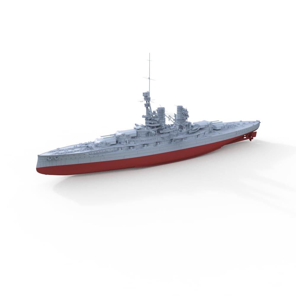 MRY-SFW SSC200589S-A 1/200 zestaw do budowy modelu wojskowego Niemiecka Marine Bawaria Klasa SMS Baden Pełny kadłub segmentowy