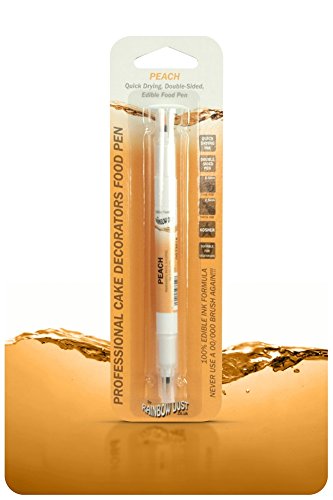 Rainbow Dust Professional Cake Decorators Food Pen Peach