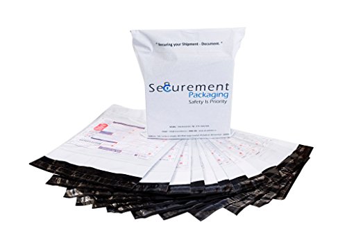 Image of Tamper Evident Courier bags with POD pouch (10 x 14 inches) (50 Polybags)