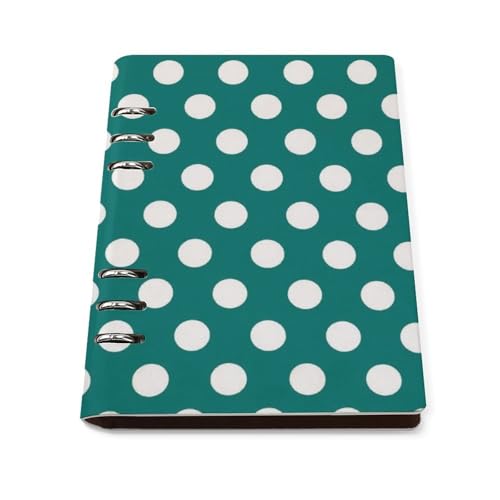 Carnet de voyage A5 ligné contre le gaspillage de papier grâce à sa couverture rigide rechargeable