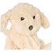 GUND Baby Muttsy Plush Lovey, Teddy Bear with Baby Blanket, Stuffed Animal Sensory Toy, Cream, 13”