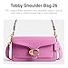 Coach Tabby Shoulder Bag 26, B4/Fuschia