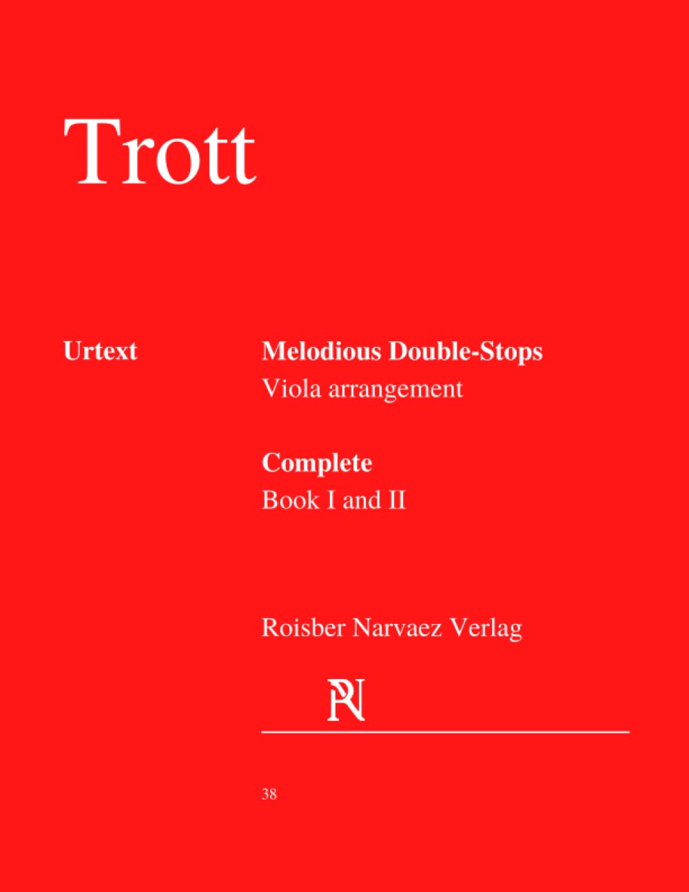 Josephine Trott - Melodious Double-Stops: COMPLETE: Book I and II - Viola arrangement