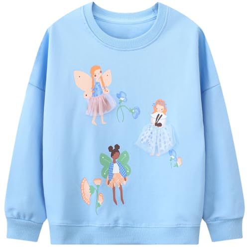 Image of Hongshilian Unisex Kids Cute Cartoon Cotton Sweater Shirt