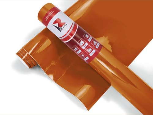 3M 7125 Terra Cotta Gloss Permanent Adhesive Vinyl Roll for Craft and Sign Cutters (12in x 10ft Roll)