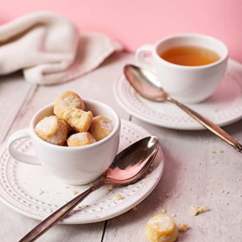 Vanilla Keto Almond Tea Cookies