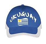 Fútbol Supportershop – Gorra Uruguay fútbol, Azul, FR: Talla Unique (Talla Fabricante: TU)
