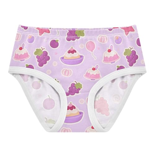 Girls' Underwear Grape Toddle Brief Panties 2-8 Years 20300711