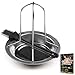 Produktbild ROSMARINO Hähnchen Ständer, Chromstahl, Grillzubehör - Hähnchenbräter für Backofen, Gas- oder Holzgrill