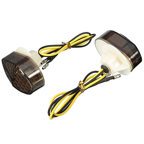 Clignotants LED Fumés Pour Yamaha R1 R6 - 14 LEDs Ambre - Installation Facile Sans Modif