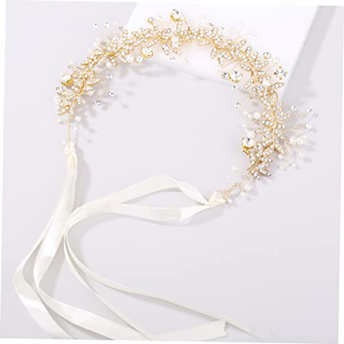 Rhinestone Pearl Bridal Belt Sash for Wedding Dress Elegant Accessory for Brides Bridesmaids for Formal Occasions Memorable Photo Taking2