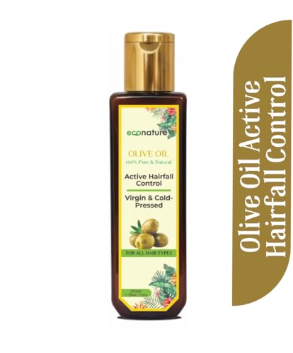 Image of Econature Virgin Cold-Pressed Olive Oil, 200ml+20ml Extra, Pack of 2