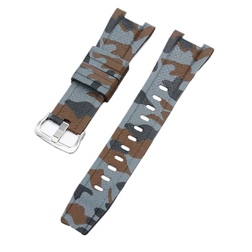 [HEZKUGU] GST-B100/W300/S310/400G/S110pmb`VRXgbv (Camo brown with silver buckle)
