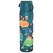 Price comparison product image Ion8 Water Bottle, 500ml/18oz, Slim Leak Proof & BPA-Free Drinking Bottle, Secure Lock Prevents Spills, Dishwasher Safe, Carry Handle, Ideal for Adults & Kids - Travel & School, Teal, Whales