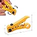 Universal Coaxial Cable Stripper Cutter Stripping Tool for Flat/Round UTP Cat5 Cat6 Coax RG59 /RG6/7/11, 2 Pack