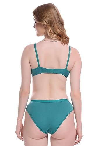 Image of Women Non paddad Reguler Bra Panty Lingerie Set for Women