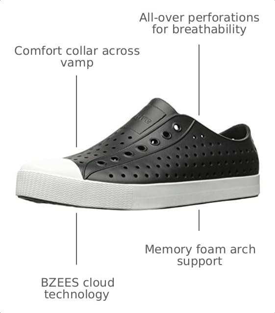 Image of Native Shoes Unisex-Adult Jefferson Lightweight Fashion Sneaker