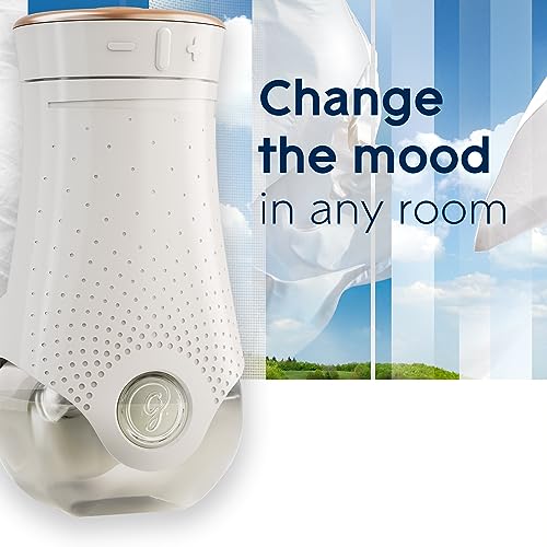 glade plugins refills air freshener scented and essential oils for home and bathroom clean linen 335 fl oz 5 count