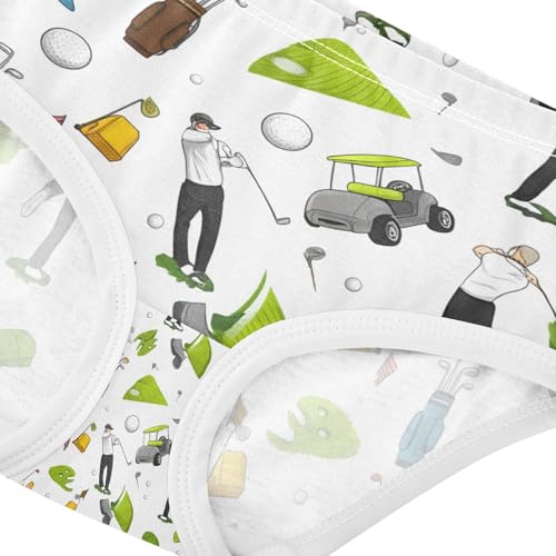 Golf Golf Balls Toddler Girls's Underwear 2T 202c13134