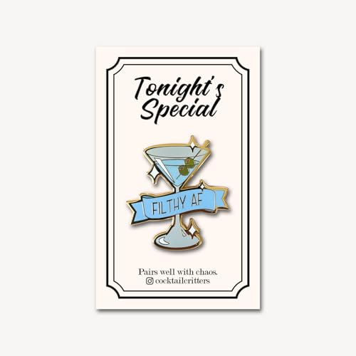 Image of Classic Cocktail Cute Enamel Pins for Bartender Aprons, Jackets, Backpacks and Purses, Shirt and Suit Lapels, Button Badges Brooch Fashion Jewelry